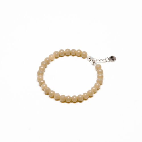 Glasperlen Armband 'Rola Rola' Royal Beige