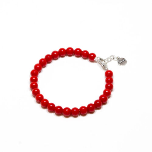 Glasperlen Armband 'Rola Rola' Johannisbeere