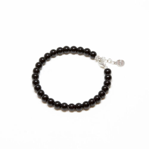 Glasperlen Armband 'Rola Rola' Onyx
