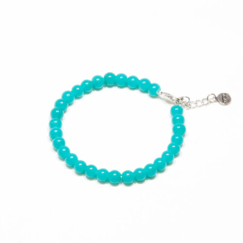 Glasperlen Armband 'Rola Rola' Türkis