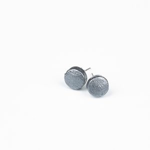 UMIWI Mangoholzohrstecker Schmuck Accessoires Handarbeit fairer handel Thailand Mexiko Indien Hilfsprojekte soziale Organisationen Handmade Einzigartig Individuell nachhaltig sustainable natürliche Materialien recycelte Materialien Mangoholz silber recycel