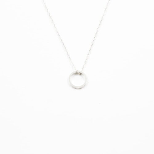 Silber Kettenanhänger 'Structural' glatt S