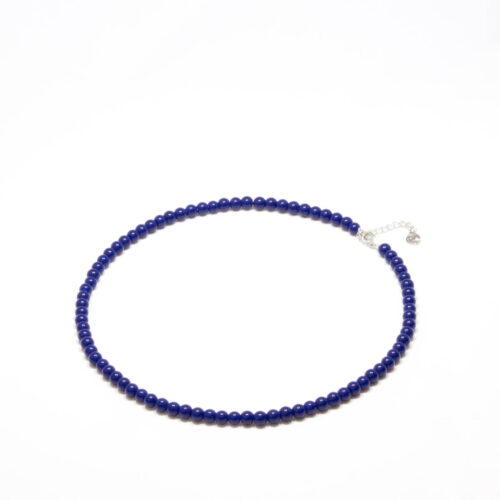 Glasperlenkette 'Rola Rola' Blaubeere